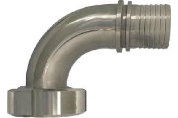 HOSE CONNECTOR 45 DIN 11851 MALE THREADED