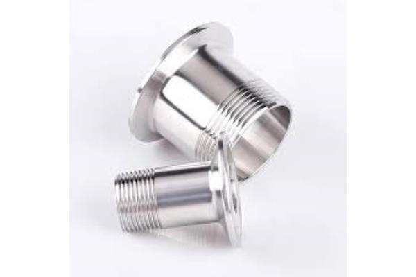 CLAMP FITTING INOX DIN 32676 male thread BSPP