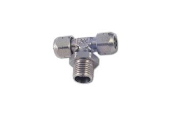 BSPT CONICAL SWIVEL MALE CENTRAL T FITTING