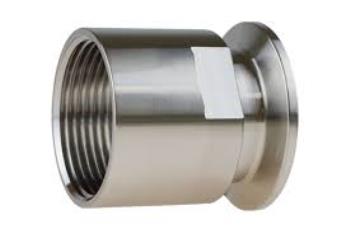 CLAMP FITTING INOX DIN 32676 BSPP female thread