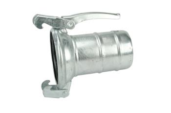 121 - GALVANIZED SPHERICAL HOSE FITTING, FEMALE 121 - GALVANIZED SPHERICAL HOSE FITTING, FEMALE